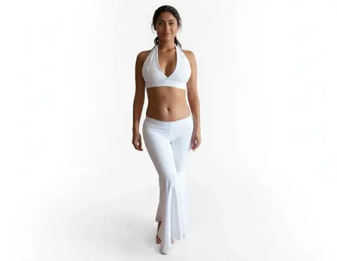 Conjunto para aulas de dança do ventre