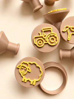 Cortadores de Plastilina Animales de Granja en internet