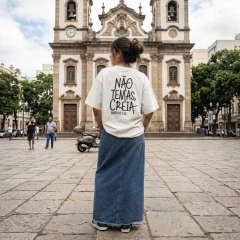Imagem do CAMISETA OVERSIZED SOFT NÃO TEMAS CREIA