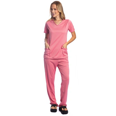 Conjunto de blusa e calça Uniforme na internet