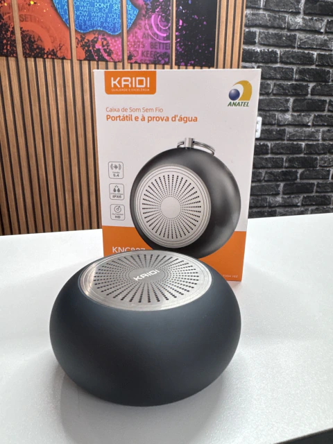 CAIXA DE SOM BLUETOOTH - KAIDI