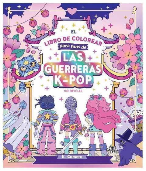 EL LIBRO DE COLOREAR PARA FANS DE LAS GUERRERAS K-POP NO OFICIAL