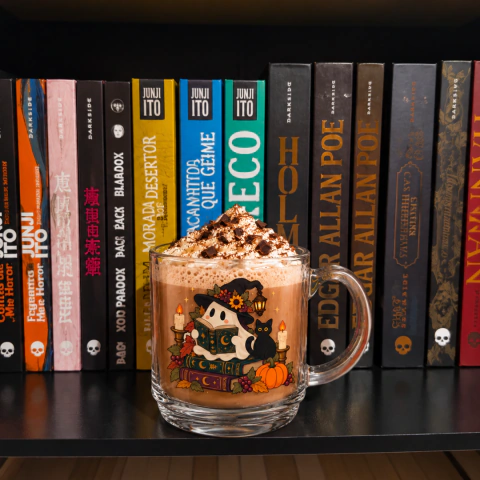 Caneca Witchy Reader — Fantasminha Bruxinha