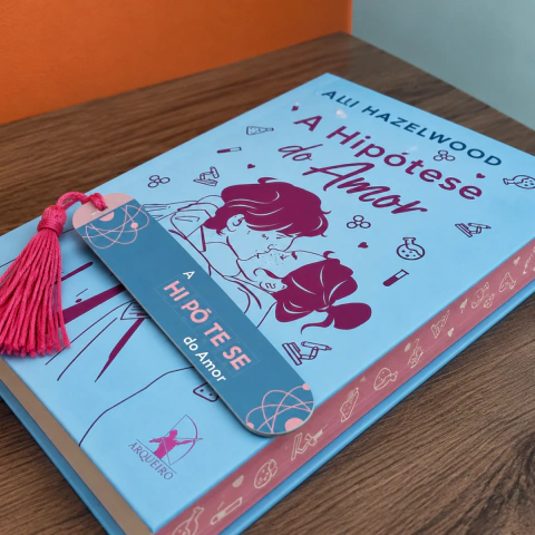 Marca-Página A Hipótese do Amor com Tassel Rosa