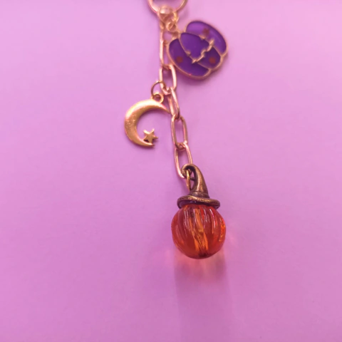 Chaveiro Charm Lua Mística