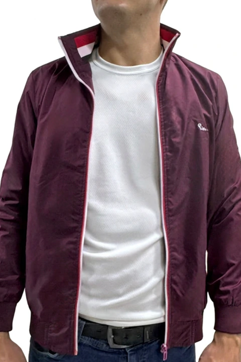 Campera Bomber Pierre Cardin Borravino - comprar online