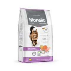 Ração Monello para Gatos Castrados Peru e Salmão 10,1kg 1