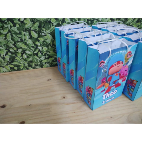 Pocoyo Sacola Personalizada Pronta Entrega
