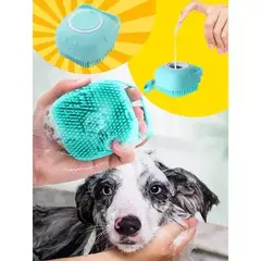 Lava Pelo Pet Escova Banho Cachorro Gato Dispenser Shampoo na internet