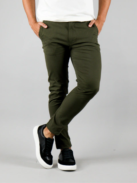 Calça Sarja Gideon - Verde