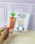 Card de Páscoa com Bala Personalizada Cenoura | Lembrancinha Fofa Coelhinha | Mimo de Páscoa Infantil na internet