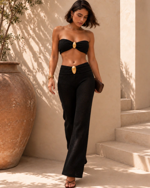 Conjunto Rafaela | Preto