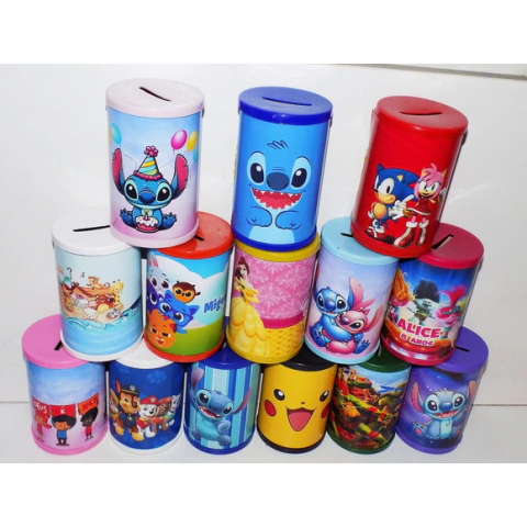 30 Cofrinhos Personalizados Qualquer Tema