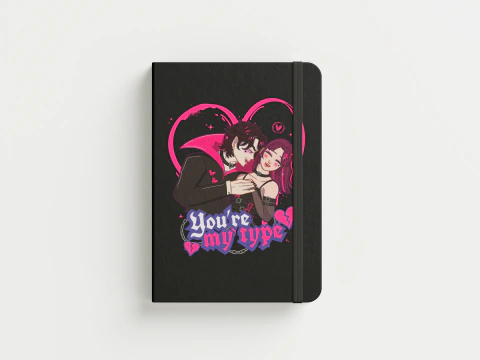 Caderneta Sketchbook 10x15 "You're My Type" - comprar online