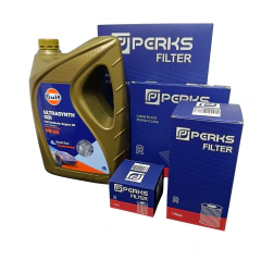Kit 4 Filtros Perks Aceite Gulf 0w20 Fiat Argo Cronos 1.3