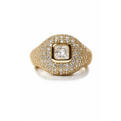 ANEL AJUSTAVEL GOLD LUIZA