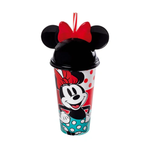 Copo com Orelha Minnie 500ml - Plasútil