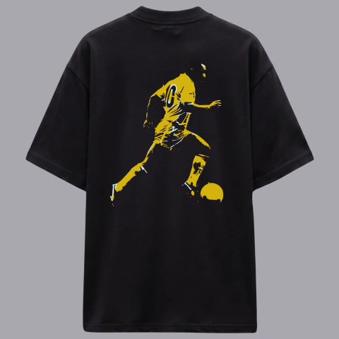 Camiseta Oversized do Brasil Preta – Eterno camisa 10