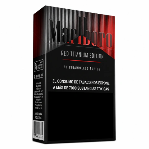 MARLBORO TITANIUM RED 20UN - comprar online
