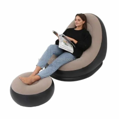 Sillón Inflable Puff con Posapiés/Apoyapiés + Inflador - Oficina/Hogar/Terraza | Hogar y Decoración Ring en internet
