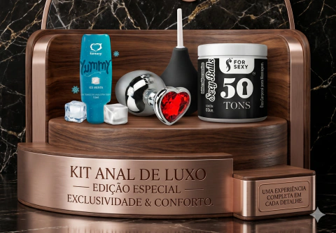 Kit Anal Intimidade Premium – Momentos Especiais a Dois