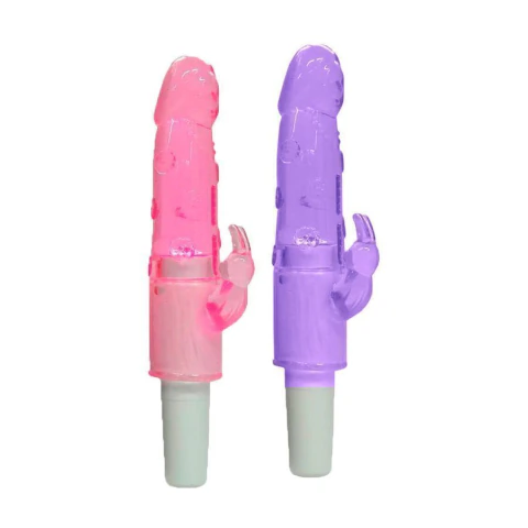 Vibrador com Estimulador Externo