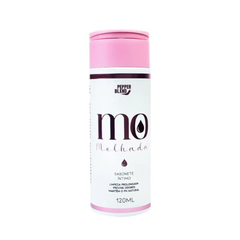Sabonete Feminino Íntimo e Corporal 120ml Linha MO Molhada Pepper Blend