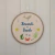 Enfeite Porta Maternidade Bordado Fundo do Mar Baleia Personalizado - comprar online