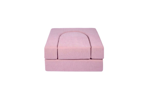Pufe de Brincar Modular Infantil - Rosa