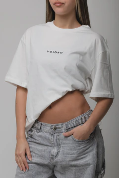 Remera Voided basic crudo - comprar online