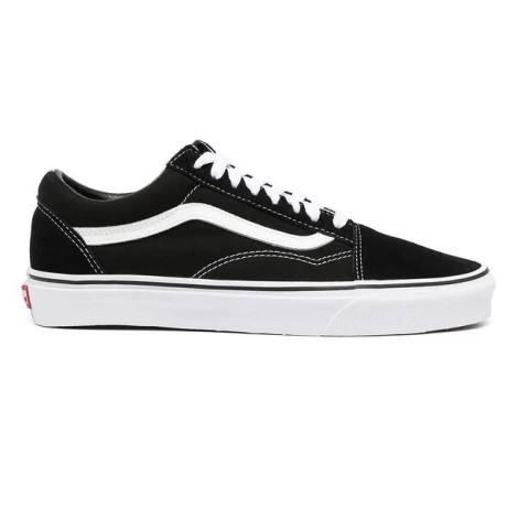 VANS OLD SKOOL UNISEX NEGRO - BLANCO