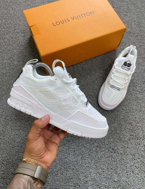 LOUIS VUITTON SKATE SNEAKER UNISEX BLANCO