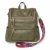 Mochila eco cuero Verde - tienda en línea