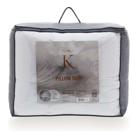 Pillow Top King Linha K Microfibra 7 cm - Kacyumara