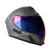 Capacete Fw3 Integral Moto Venon Com Viseira Panorâmica Camaleão + Viseira Cristal Extra Cinza Fosco