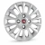 Jogo 4 Calotas Aro 13 Linea Prata Original Grid Fiat Calota Jogo Completo - 015CB-PTA-E