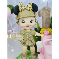 Topo de Bolo Safari da Minnie em Biscuit - buy online