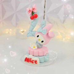 Vela Hello Kitty My Melody Cerejinha em Biscuit - comprar online