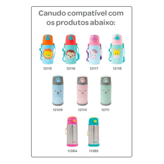 Canudo Repositor Em Silicone Buba - foto 2
