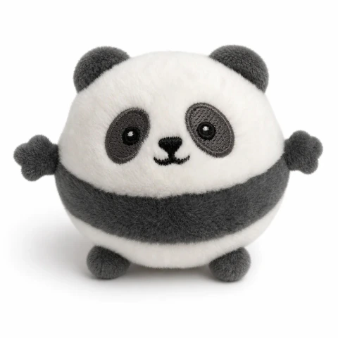 PELUCHE PELOTA REBOTONA PANDA