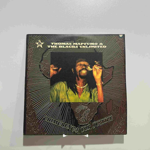 LP - Thomas Mapfumo & The Blacks Unlimited - Chimurenga For Justice (1987)