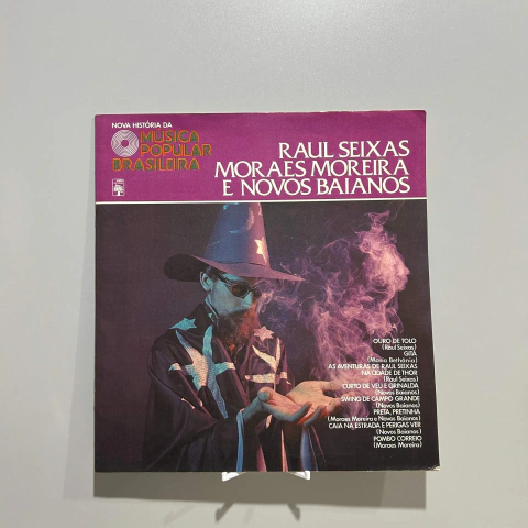 LP 10" - Raul Seixas - Moraes Moreira E Os Novos Baianos (1978)