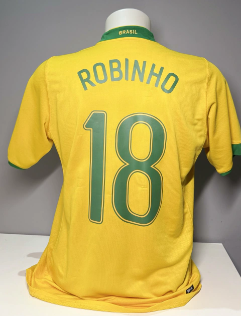 Camisa de Futebol Brasil Robinho