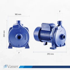 Bomba Centrifuga Vasser 1 HP QC 100 Eleva Hasta 24 Mts en internet