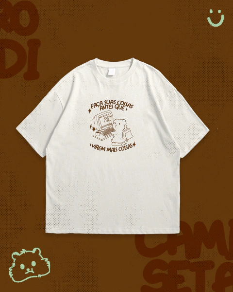 faça suas coisas (rodi) | camiseta - comprar online