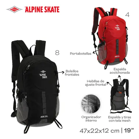 MOCHILA CAMPING ALPINE SKATE