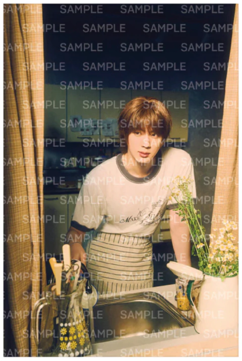 HAPPY - BTS JIN Foto individual - loja online