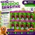 Kit 10 Bifinho Petisco Natural Snack Biscoito Biodog Sensitive Pato e Cordeiro Hipoalergênico