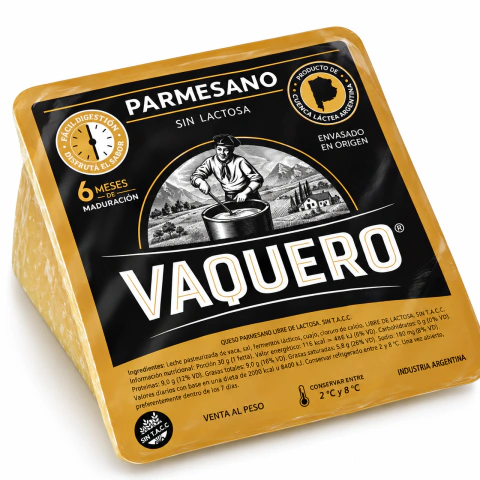 QUESO PARMESANO VAQUERO FRACCIONADO
