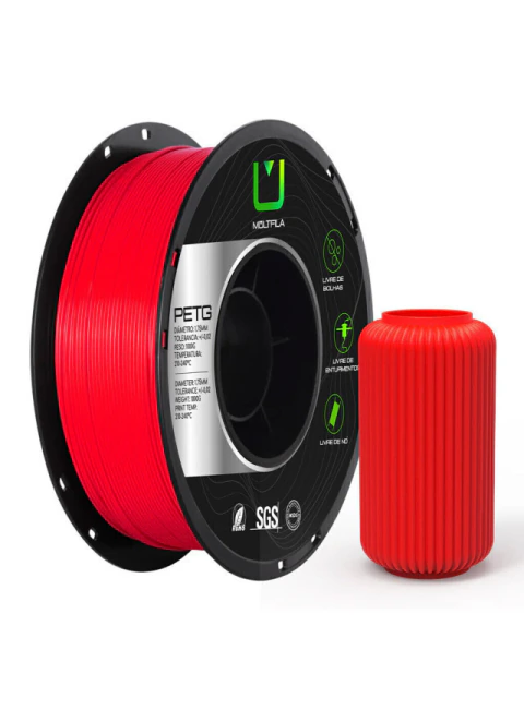 FILAMENTO PETG VERMELHO